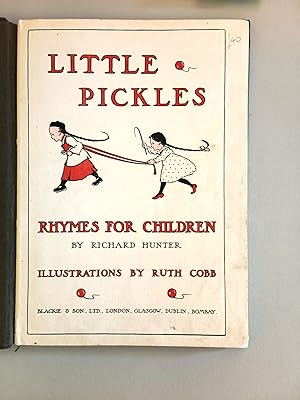 Image du vendeur pour Little Pickles. Rhymes for Children mis en vente par Hedgerow Books est.1989