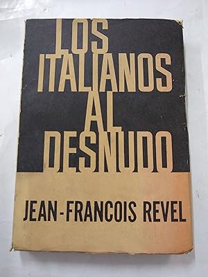 Seller image for Los italianos al desnudo for sale by Libros nicos