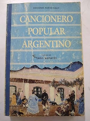 Imagen del vendedor de Cancionero popular argentino a la venta por Libros nicos