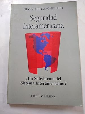 Immagine del venditore per Seguridad interamericanca venduto da Libros nicos