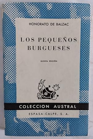 Imagen del vendedor de Los pequeos burgueses a la venta por Librera Ofisierra