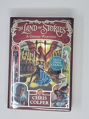 Seller image for A Grimm Warning (The Land of Stories, Book 3) for sale by Cross Genre Books