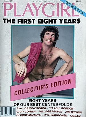 Playgirl: The First Eight Years, March, 1981 Collector's Edition