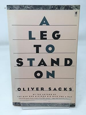 Seller image for A Leg to Stand on for sale by Cambridge Recycled Books