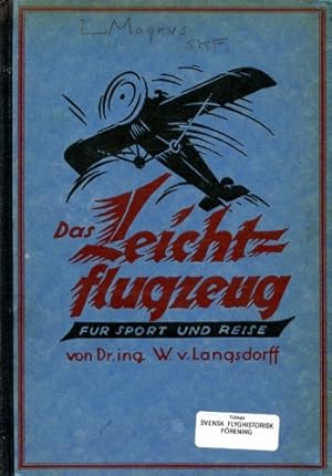 Imagen del vendedor de Das Leichtflugzeug, Fr Sport und Reise a la venta por Antiquariat Lindbergh