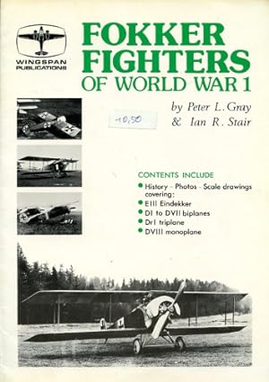 Seller image for Fokker Fighters of World War I, for sale by Antiquariat Lindbergh