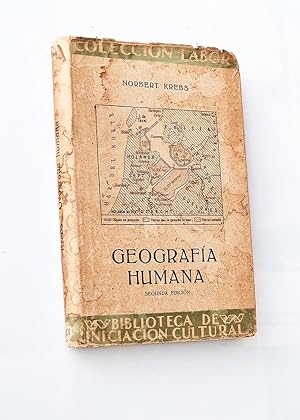 Imagen del vendedor de GEOGRAFA HUMANA a la venta por Libros con Vidas