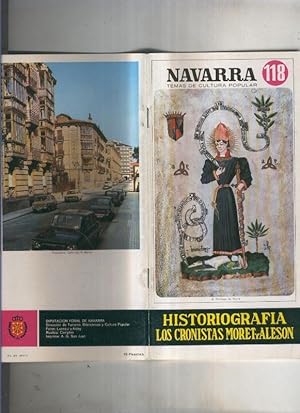 Imagen del vendedor de Navarra temas de cultura popular numero 118: Historiografia Los Cronistas Moret y Aleson a la venta por El Boletin