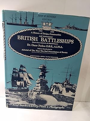 Seller image for British Battleships 1860 to 1950: A History of Design, Construction, and Armamentq for sale by Fleur Fine Books