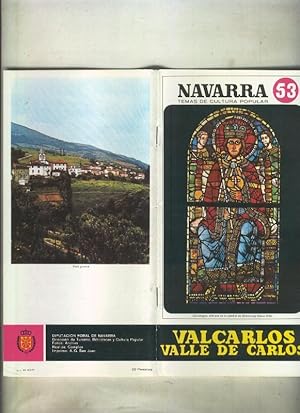 Bild des Verkufers fr Navarra temas de cultura popular numero 053: Vallcarlo, valle de Carlos zum Verkauf von El Boletin