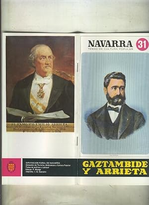 Imagen del vendedor de Navarra temas de cultura popular numero 031: Gaztambide y Arrieta a la venta por El Boletin