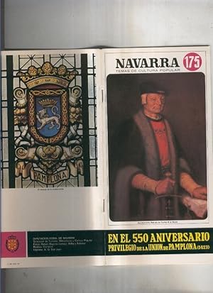 Immagine del venditore per Navarra temas de cultura popular numero 175: En el 550 aniversario, privilegio de la venduto da El Boletin