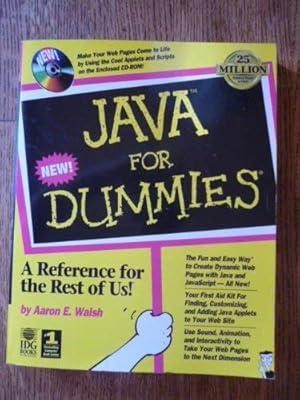 Image du vendeur pour Java For Dummies mis en vente par WeBuyBooks