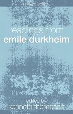 Bild des Verkufers fr Readings from Emile Durkheim zum Verkauf von WeBuyBooks