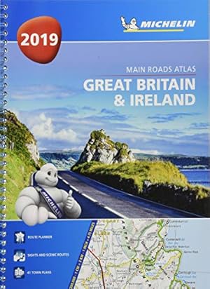 Bild des Verkufers fr Great Britain & Ireland 2019 - Tourist & Motoring Atlas: Tourist & Motoring Atlas A4 spiral (Michelin Road Atlases) zum Verkauf von WeBuyBooks