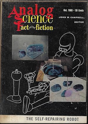 Bild des Verkufers fr ANALOG Science Fact Fiction: October, Oct. 1960 zum Verkauf von Books from the Crypt