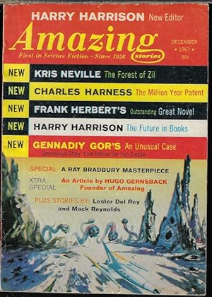 Seller image for AMAZING Stories: December, Dec. 1967 ("Santaroga Barrier") for sale by Books from the Crypt