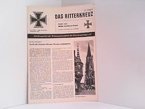 Imagen del vendedor de Das Ritterkreuz Nr. 3 / September 1976. Orden vom Militr-Verdienst-Kreuz. Mitteilungsblatt der Ordensgemeinschaft der Ritterkreuztrger e.V. a la venta por Antiquariat Ehbrecht - Preis inkl. MwSt.