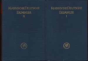 Klassische Deutsche Erzähler Band I und Band II 2 Bände