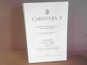 Carinthia II. Naturwissenschaftliche Beiträge zur Heimatkunde Kärntens. Mitteilungen des Naturwis...