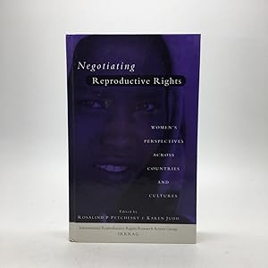Bild des Verkufers fr NEGOTIATING REPRODUCTIVE RIGHTS: WOMEN'S PERSPECTIVES ACROSS COUNTRIES AND CULTURES zum Verkauf von Any Amount of Books