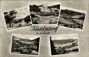 Bild des Verkufers fr Ansichtskarte / Postkarte Kaulsdorf an der Saale, Panorama, Ortsteil Eichicht zum Verkauf von akpool GmbH