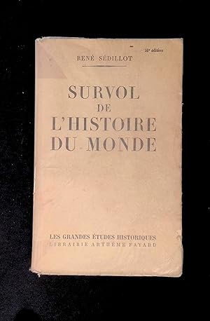 Seller image for Survol de l'histoire du monde for sale by LibrairieLaLettre2