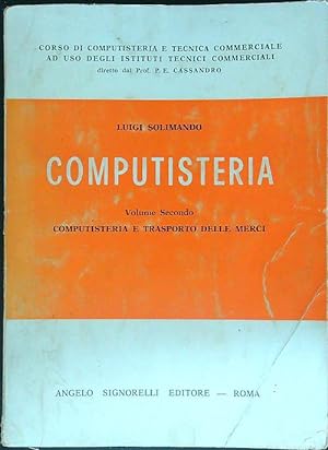 Seller image for Computisteria Volume secondo for sale by Librodifaccia