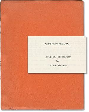 Imagen del vendedor de Ain't That America (Original screenplay for an unproduced film) a la venta por Royal Books, Inc., ABAA