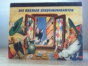 Die Bremer Stadtmusikanten - Kulissenbilderbuch. Pop-up Bilderbuch.