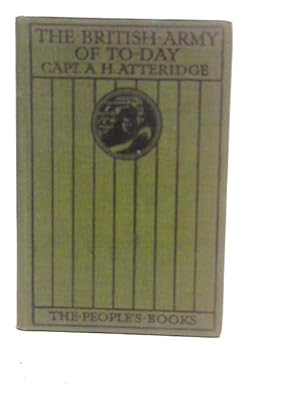 Image du vendeur pour The British Army To-Day mis en vente par World of Rare Books