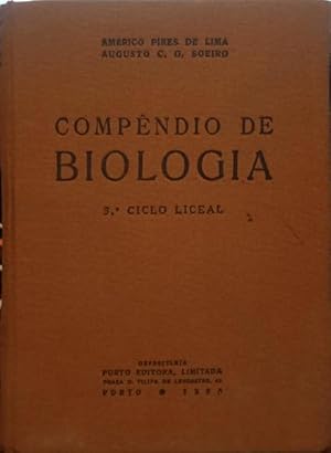 Seller image for COMPNDIO DE BIOLOGIA PARA O 3. CICLO LICEAL. for sale by Livraria Castro e Silva