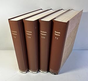 Immagine del venditore per Comptes Gnraux de l'tat Bourguignon Entre 1416 et 1420. Vol. I, II/1, II/2, III/1, III/2 und Index. Sechs Teilbnde in vier Bnden. (= Recueil des historiens de la France: Documents Financiers, Tome V). venduto da Antiquariat Bookfarm