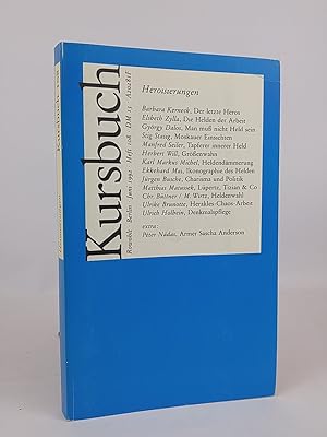 Seller image for Heroisierungen. Kursbuch: Juni 1992 / Heft 108 for sale by ANTIQUARIAT Franke BRUDDENBOOKS