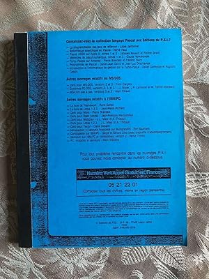 Seller image for Turbo Pascal sur IBM PC (Langages) for sale by Dmons et Merveilles