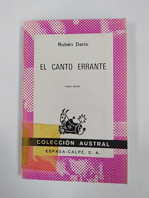 Seller image for El canto errante. Coleccin Austral n 516. for sale by TraperaDeKlaus