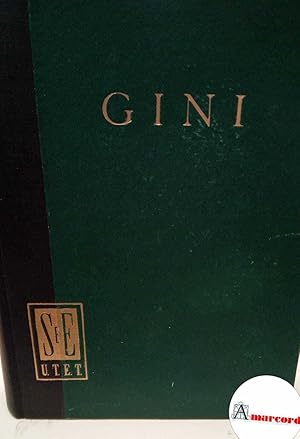 Image du vendeur pour Gini Corrado, Patologia economica, Utet, 1952. mis en vente par Amarcord libri
