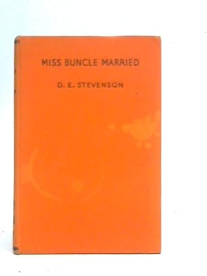 Bild des Verkufers fr Miss Buncle, Married zum Verkauf von World of Rare Books