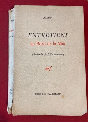 Seller image for Entretiens au Bord de la Mer (Recherche de l'Entendement). for sale by Plurabelle Books Ltd