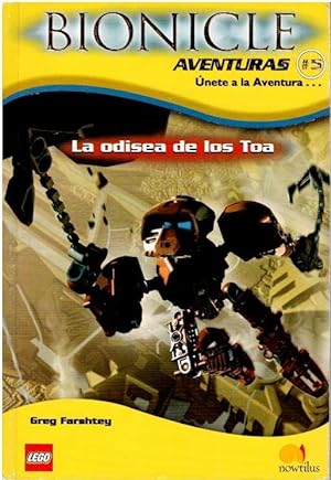 La Odisea de los Toa. Bionicle aventuras 5