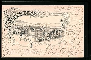 Lithographie Zürich, Elisabethenheim, Kreuzstrasse