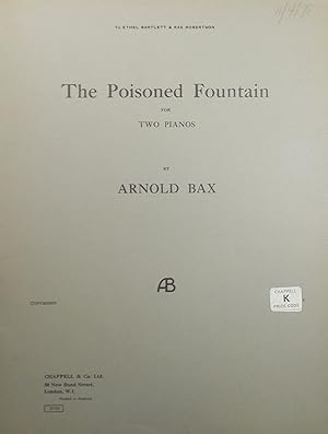 Seller image for The Poisoned Fountain, for 2 Pianos (1 copy of the performing score) for sale by Austin Sherlaw-Johnson, Secondhand Music