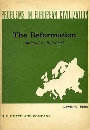 Seller image for THE REFORMATION: Material or Spiritual? for sale by Redux Books