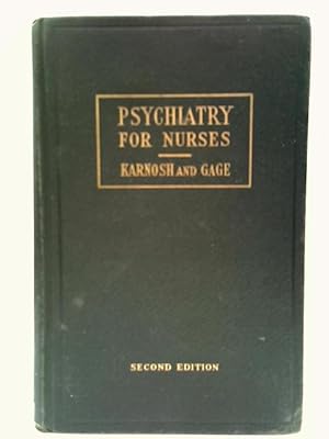 Bild des Verkufers fr Psychiatry for Nurses zum Verkauf von World of Rare Books