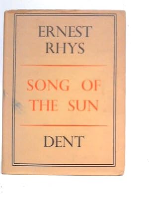 Bild des Verkufers fr Song of the Sun zum Verkauf von World of Rare Books