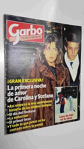Imagen del vendedor de revista Garbo: num 1604, (16-1-84) - La primera noche de amor de Carolina y Stefano. Toda la historia de amor a la venta por El Boletin