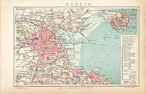 Imagen del vendedor de LAMINA ESPASA 3156: Plano de Dublin Irlanda a la venta por EL BOLETIN