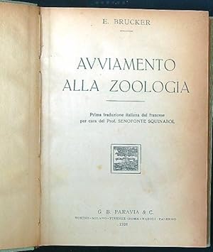 Avviamento alla zoologia