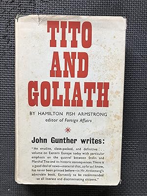 Bild des Verkufers fr Tito and Goliath zum Verkauf von Cragsmoor Books