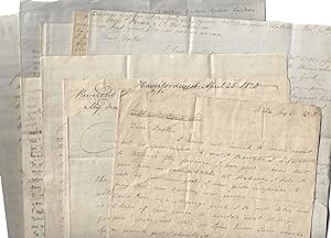 1815-1849 - Archive of letters received by a minister and his wife who journeyed from England to ...